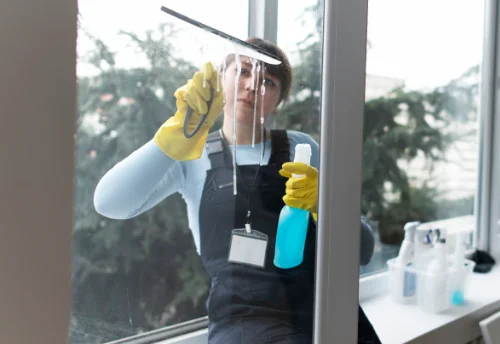 Nettoyage de vitres intérieures et extérieures à Cormes